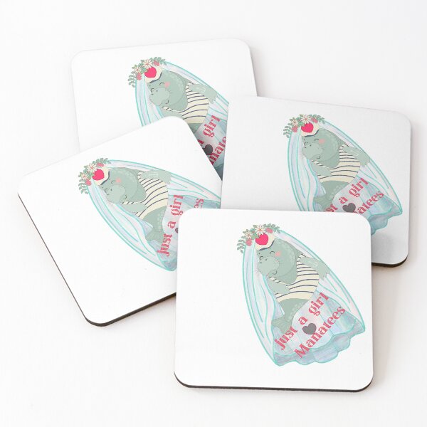 Item preview,  just a girl who loves manatees designed and sold by LILY ROSE.