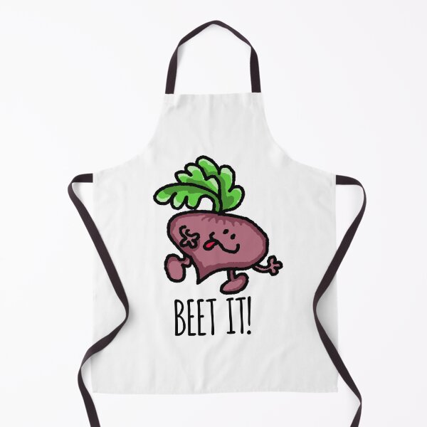 Item preview, Beet It Cute Beetroot Funny Food Pun designed and sold by SunnyStreet.