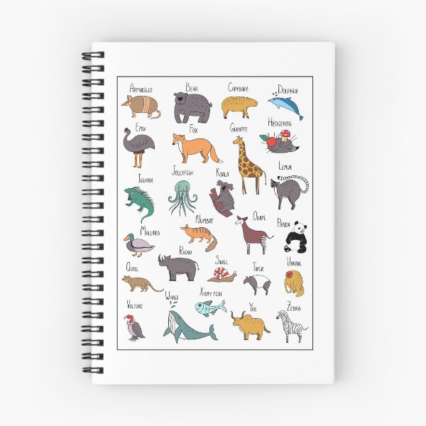 Item preview, Animal english alphabet designed and sold by SolArt88.