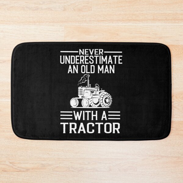 Item preview, Never Underestimate An Old Man With A Tractor - Funny Farmer Gift designed and sold by Creative Angel.