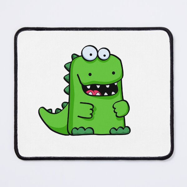 Item preview, Happy Smiling Green Dinosaur designed and sold by SunnyStreet.