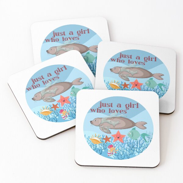 Item preview,  just a girl who loves manatees designed and sold by LILY ROSE.