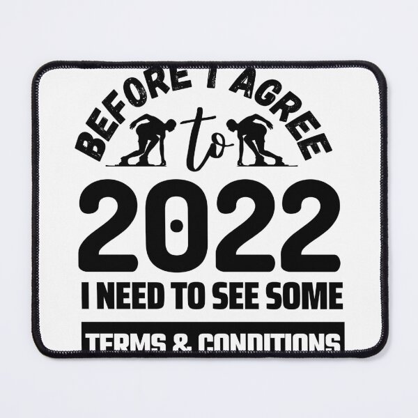 Item preview, Funny Christmas Ornaments Before I Agree To 2022 I Need To See Some Terms & Conditions designed and sold by LUX2Boutique ★★★★★.
