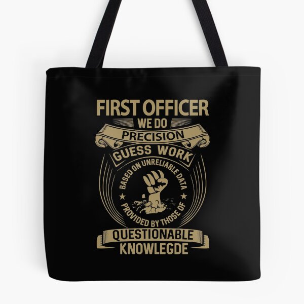 Item preview, First Officer T Shirt - We Do Precision Job Gift Item Tee designed and sold by smueller39.