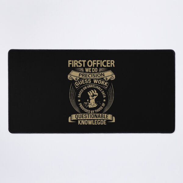Item preview, First Officer T Shirt - We Do Precision Job Gift Item Tee designed and sold by smueller39.