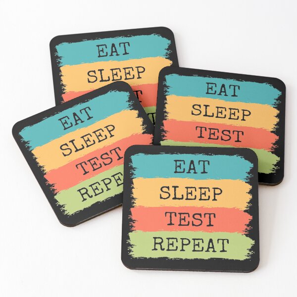 Item preview, Eat. Sleep. Test. Repeat. designed and sold by trendingatees.