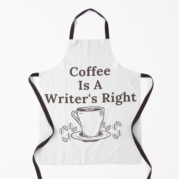 Item preview, Coffee Is A Writer's Right - White Background designed and sold by TheKnightWriter.