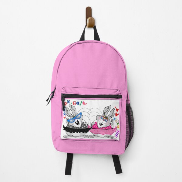 Item preview, Happy Bunnies - Come on , go ! designed and sold by Shirley cute art .