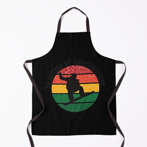Item preview, I'd Rather Be Snowboarding Snowboard Snow Retro Sunset Premium T-Shirt designed and sold by shop   luisant.