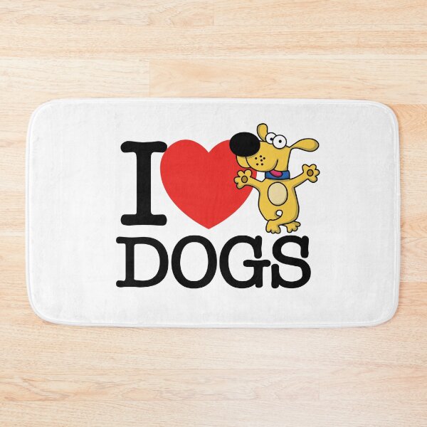 Item preview, I Love (Heart) Dogs Happy Dancing Doggy designed and sold by SunnyStreet.