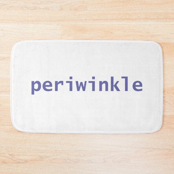 Item preview, Periwinkle Typography designed and sold by ellenhenry.