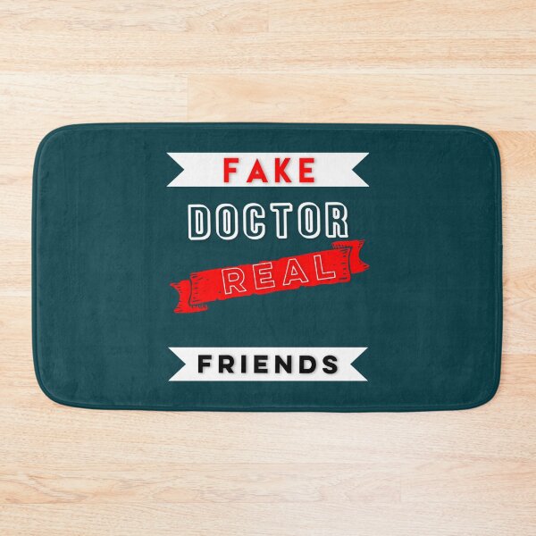 Item preview, FAKE DOCTOR REAL FRIENDS   designed and sold by QuriousShhop.