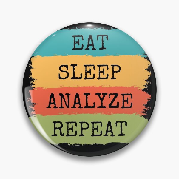Item preview, Eat. Sleep. Analyze. Repeat. designed and sold by trendingatees.