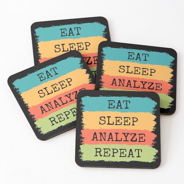 Item preview, Eat. Sleep. Analyze. Repeat. designed and sold by trendingatees.
