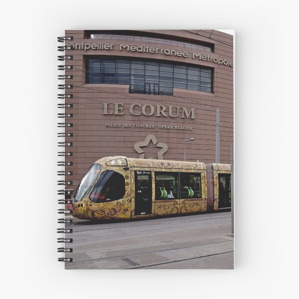 Item preview, Montpellier trams at Le Corum  designed and sold by Random Railways.