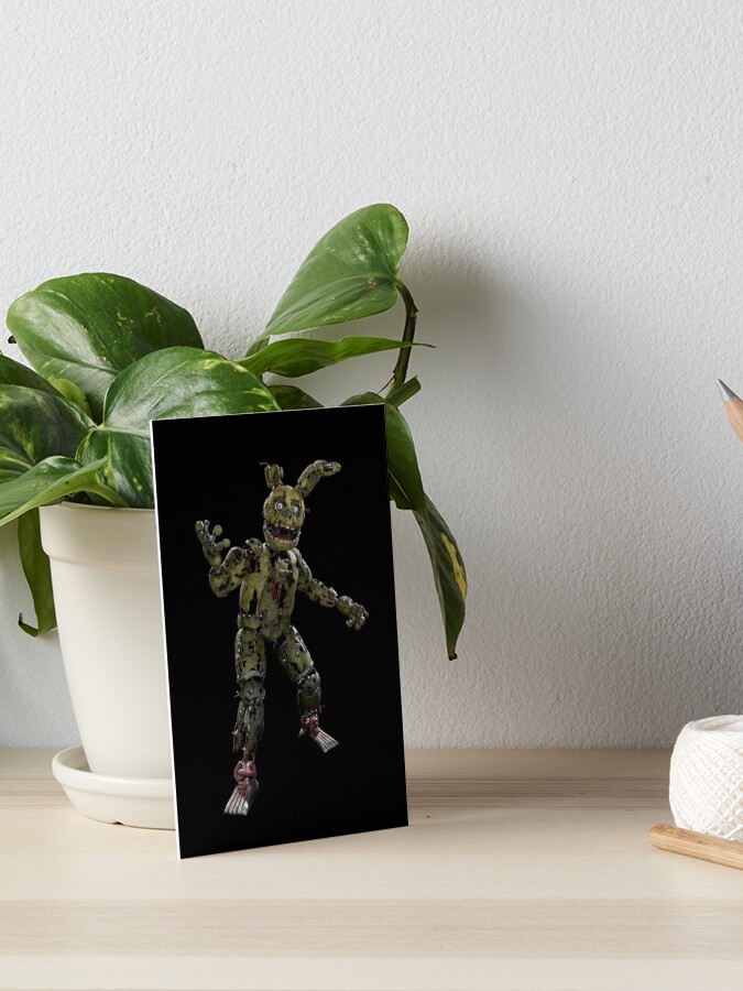 SECURITY OFFICE WITH SPRINGTRAP