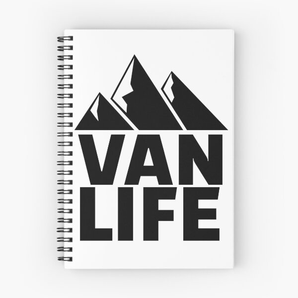 Item preview,  Van Life Mountain Range Black Graphic Image designed and sold by DARBOL-DESIGN.