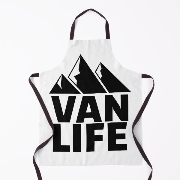 Item preview, Van Life Mountain Range Black Graphic Image designed and sold by DARBOL-DESIGN.