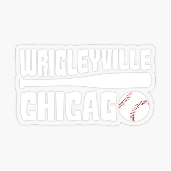 Chicago Flag Script Sticker – Wrigleyville Sports