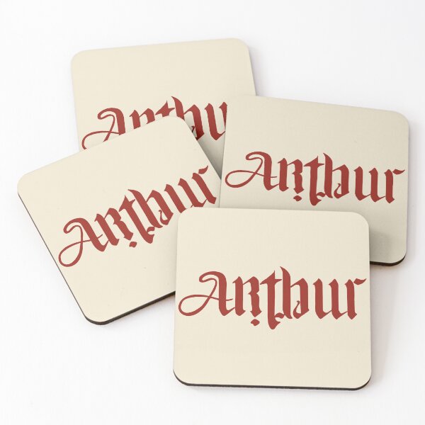 Item preview, Arthur/Merlin (Merthur) - Symbiotogram (similar to Ambigram) designed and sold by pen-dragon-lord.