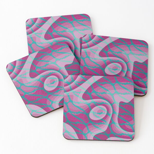 Item preview, Bird army, pink and turquoise designed and sold by Captain Chromatic.