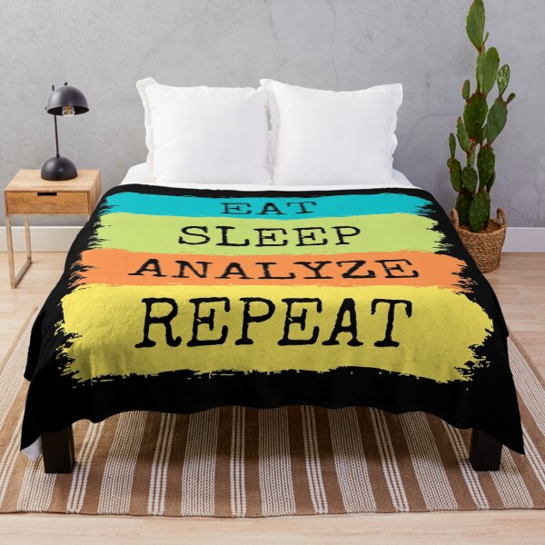 Item preview, Eat. Sleep. Analyze. Repeat. designed and sold by trendingatees.