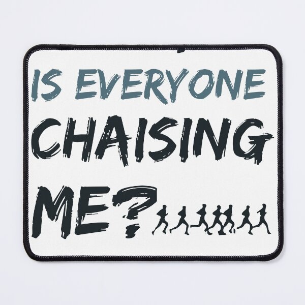 Item preview, Funny Why is Everyone Chasing Me Cross Country Gift XC Coach T-Shirt designed and sold by Ammar-the-goat.