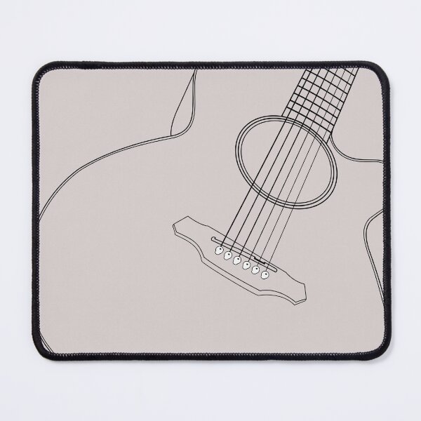 Item preview, Cool Acoustic guitars Line Drawing designed and sold by Solotree.