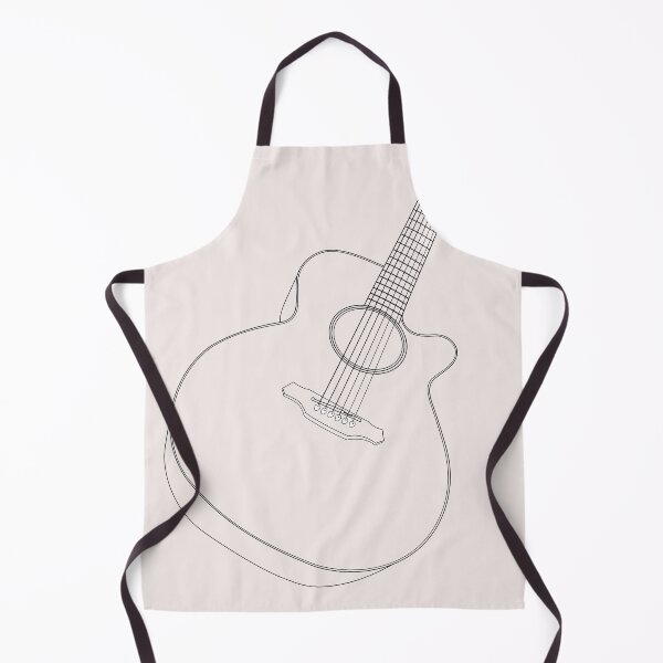 Item preview, Cool Acoustic guitars Line Drawing designed and sold by Solotree.