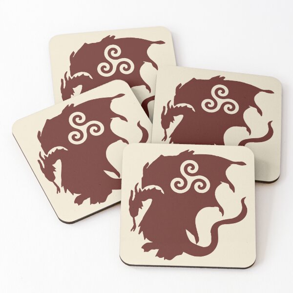 Artikelvorschau, Merlin - Pendragon Crest Dragon with Druid Triskelion entworfen und verkauft von pen-dragon-lord.