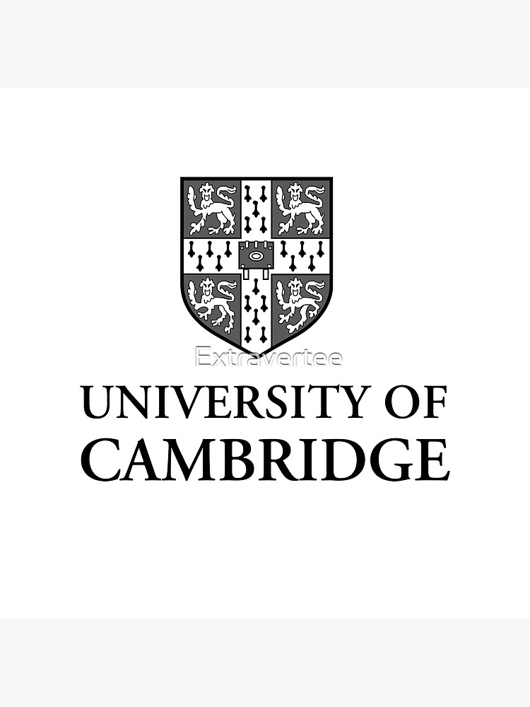 "UNIVERSITY OF CAMBRIDGE" Poster for Sale by Extravertee Redbubble