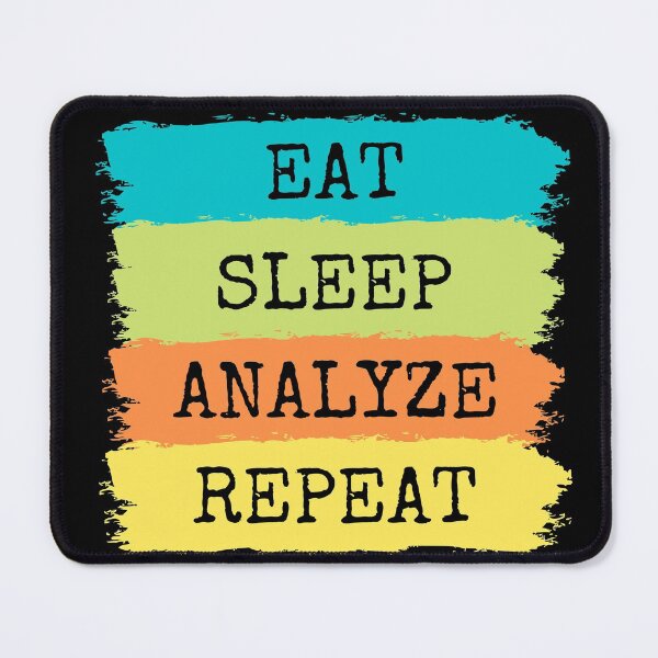 Item preview, Eat. Sleep. Analyze. Repeat. designed and sold by trendingatees.