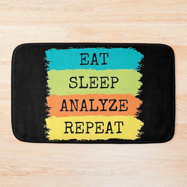 Item preview, Eat. Sleep. Analyze. Repeat. designed and sold by trendingatees.