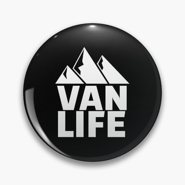 Item preview,  Van Life Mountain Range white Graphic Image designed and sold by DARBOL-DESIGN.