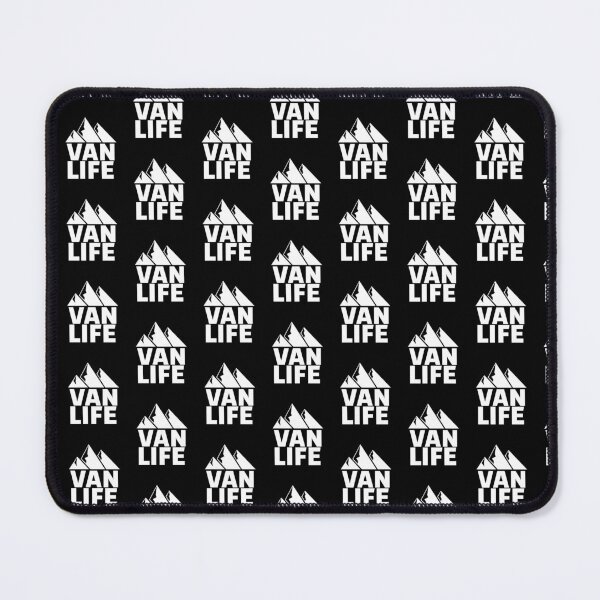 Item preview,  Van Life Mountain Range white Graphic Image designed and sold by DARBOL-DESIGN.