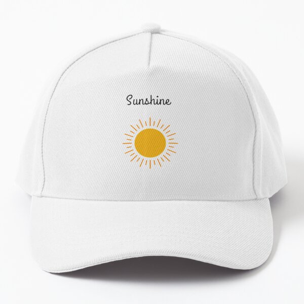 Sun shine T shirt Baseball Cap