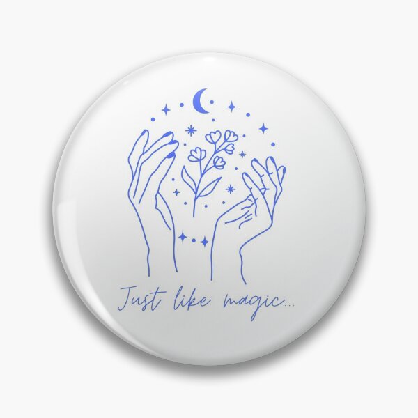 Item preview, "Just Like Magic" Ariana Grande Lyrics - Blue designed and sold by designsbyreaia.