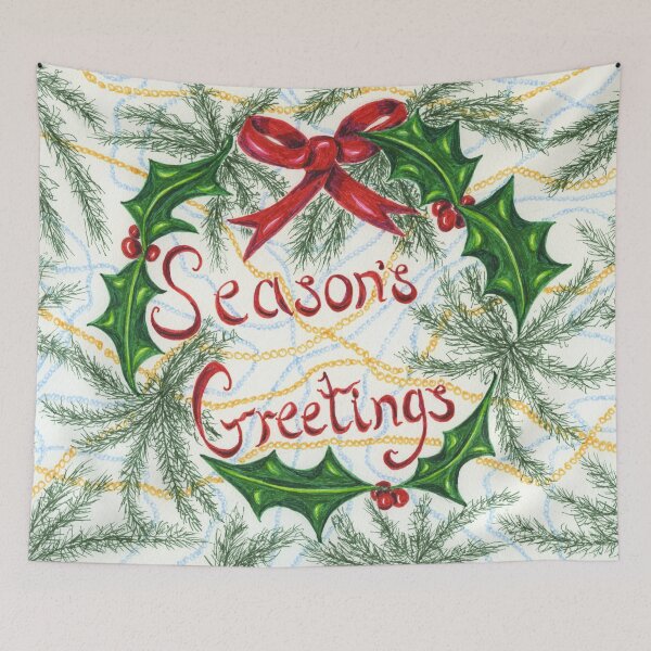 Item preview, Season's Greetings! designed and sold by LymphomaLass.