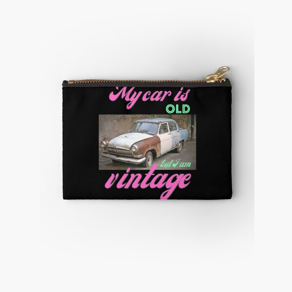 Item preview, My car is old, but I am vintage. designed and sold by onum2018.