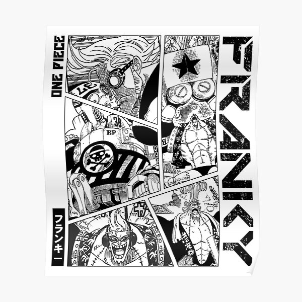 Franky Manga Panel Black And White Version Poster For Sale By Nivrowide Redbubble Franky Manga Panel Black And White Version Poster For Sale By Nivrowide Redbubble