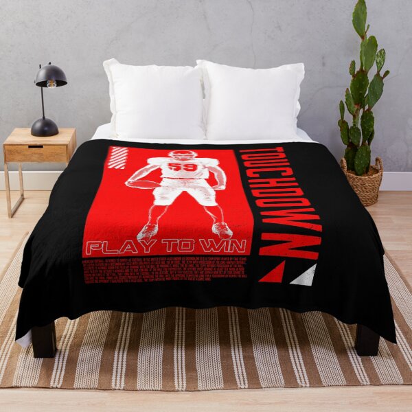 Item preview, American football player - touchdown designed and sold by FootballNerds.