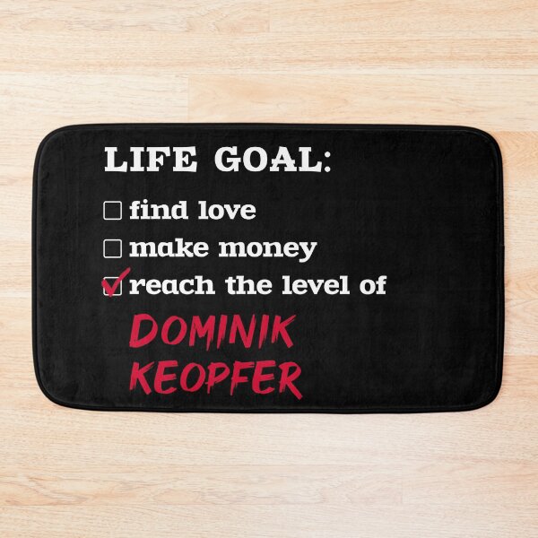 Item preview, Life goal - Dominik Keopfer designed and sold by 2Girls1Shirt.