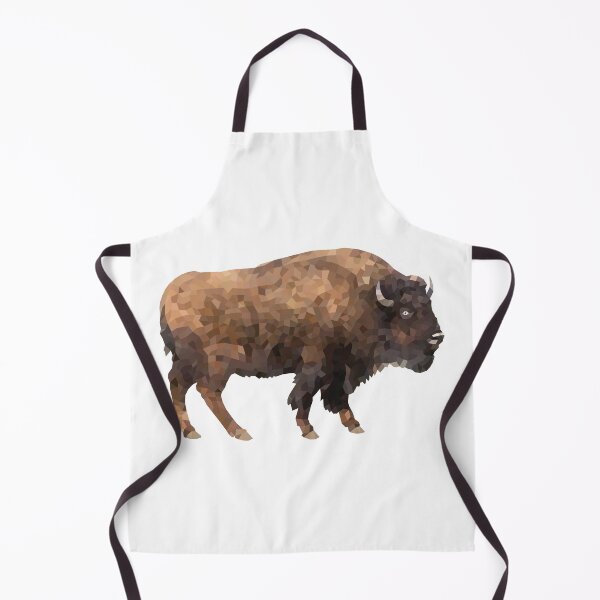 Item preview, bison-Polygonal animals designed and sold by Hartics.