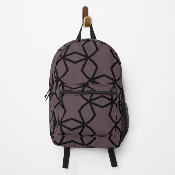 Item preview, Black and Dark Purple Shape Mosaic Pattern Pairs DE 2022 Trending Color Grapes of Wrath DET409 designed and sold by ColorOfTheYears.