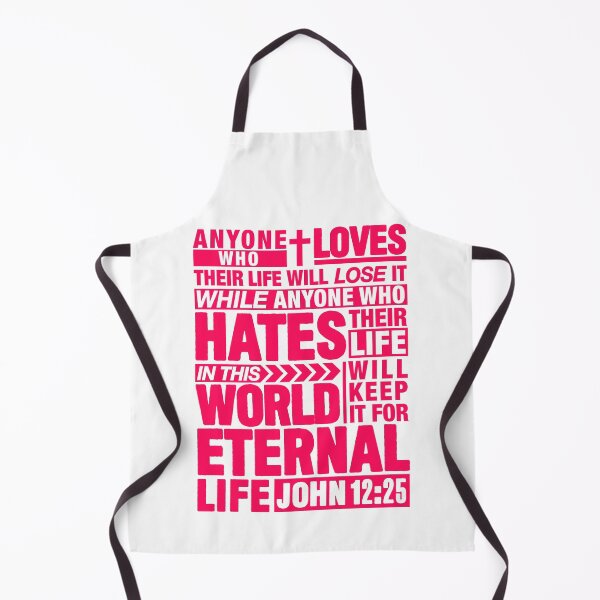 Item preview, John 12:25 Eternal Life designed and sold by plushism.