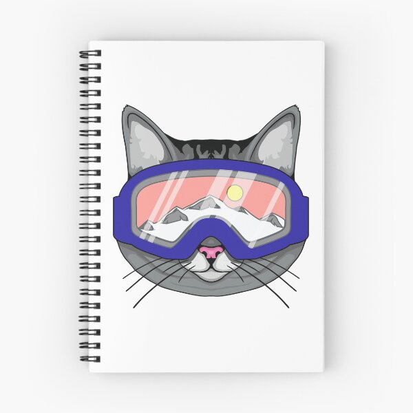 Item preview, Ski Snowboard Cat Wearing Ski Goggles designed and sold by dass-art.