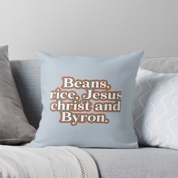 Item preview, Beans rice jesus christ and byron tee   designed and sold by andomShop.
