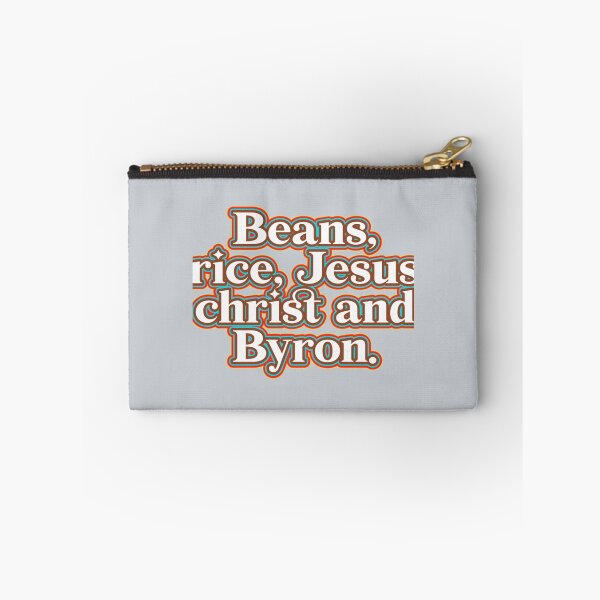 Item preview, Beans rice jesus christ and byron tee   designed and sold by andomShop.