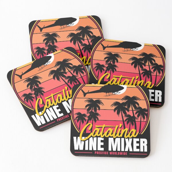 Artikelvorschau, Catalina Wine Mixer - Prestige weltweit - orange entworfen und verkauft von adenicholls.