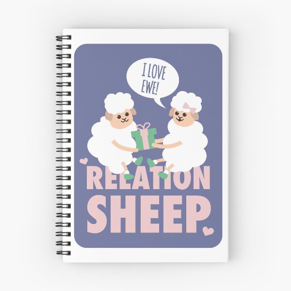 Item preview, Romantic Sheep | Valentine's Day | Love Puns Jokes designed and sold by Fluffy-Vectors.